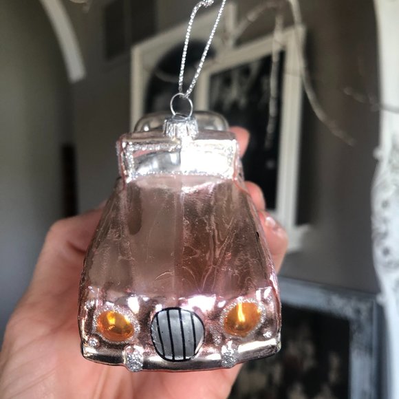 WEST ELM JUST MARRIE BLUSH COLORED CAR WITH HANGING CANS NWT - Picture 7 of 10